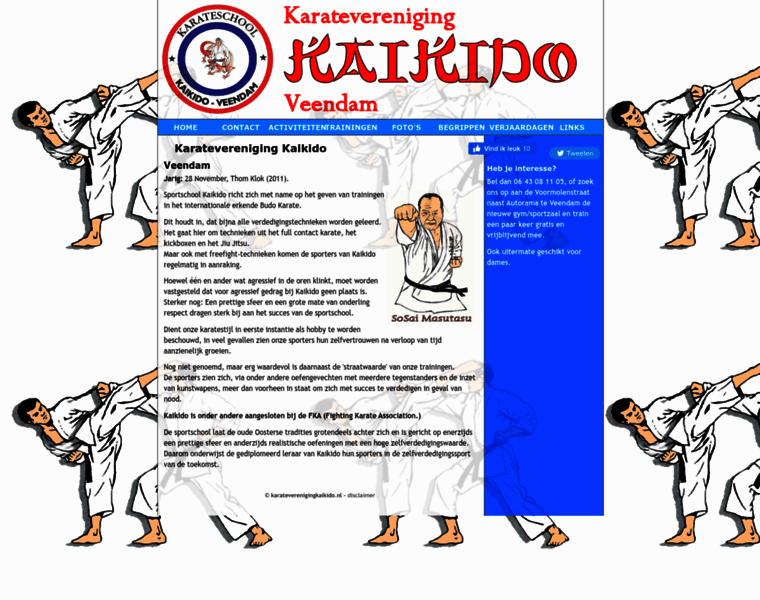 Karateverenigingkaikido.nl thumbnail