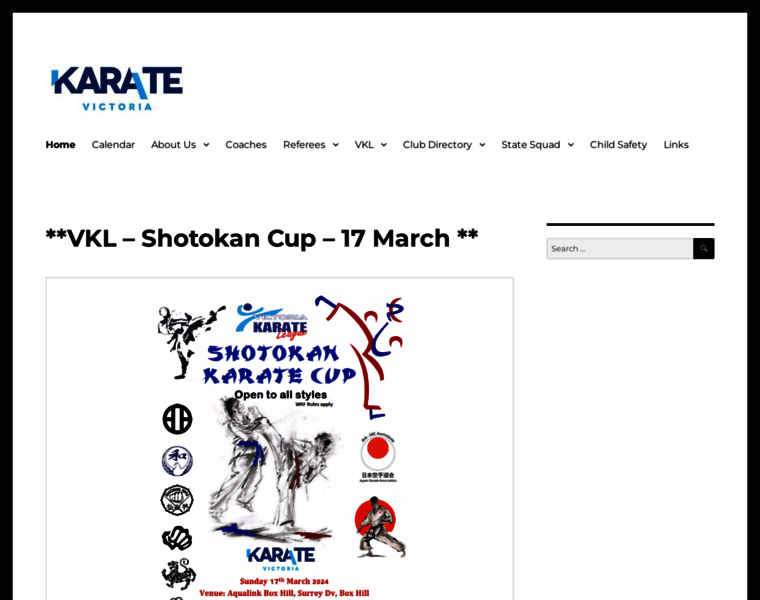 Karatevictoria.com.au thumbnail