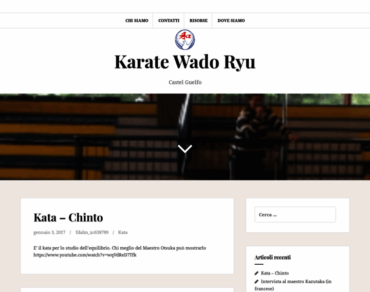 Karatewadoryu.it thumbnail