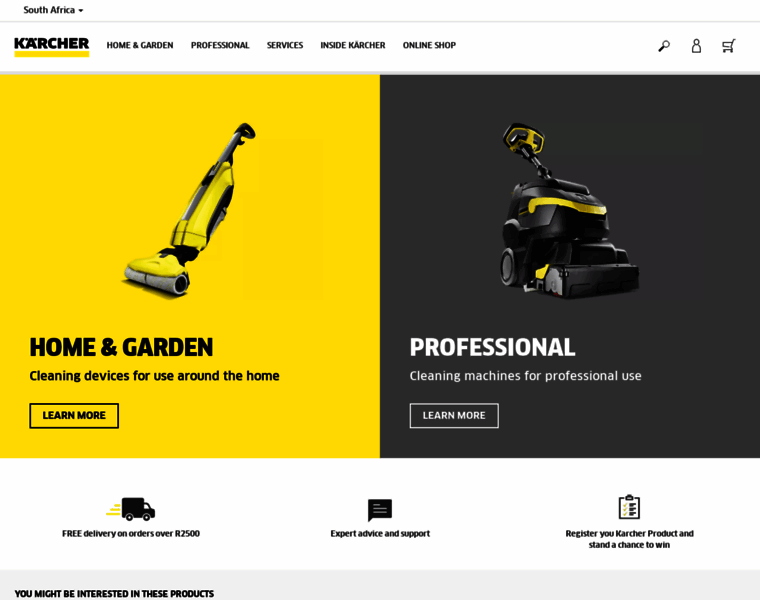Karcher.co.za thumbnail Karcher.co.za thumbnail