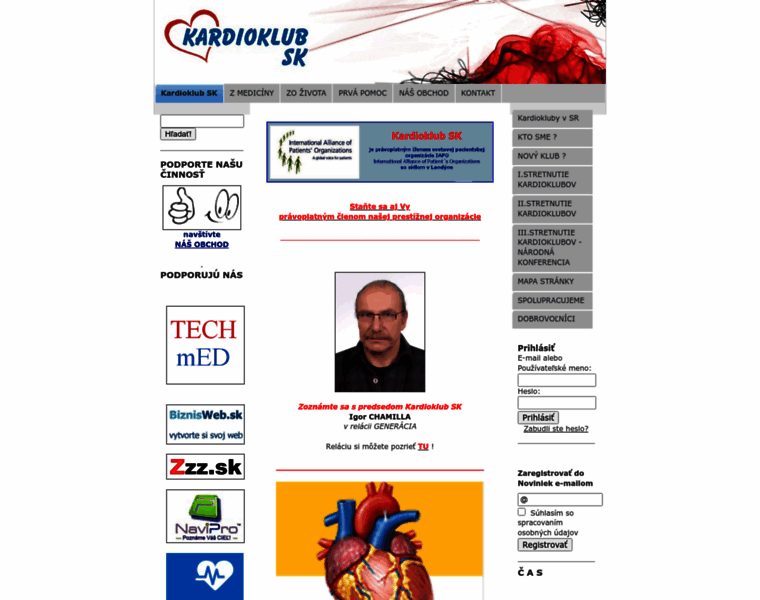 Kardioklub.biznisweb.sk thumbnail