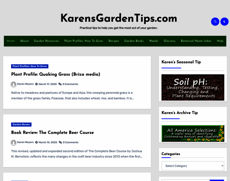 Karensgardentips.com thumbnail Karensgardentips.com thumbnail