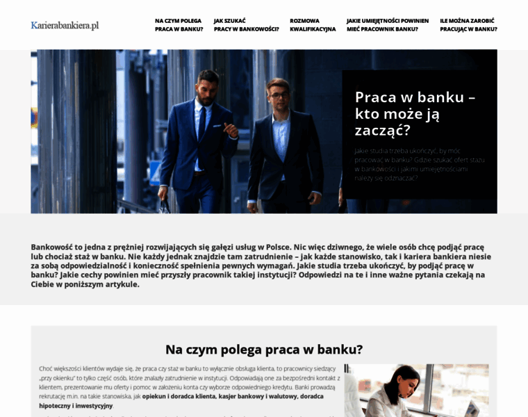 Karierabankiera.pl thumbnail