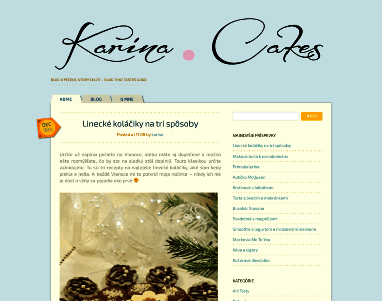 Karina-cakes.com thumbnail