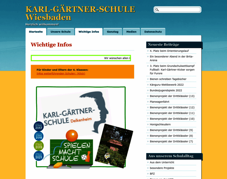 Karl-gaertner-schule.de thumbnail