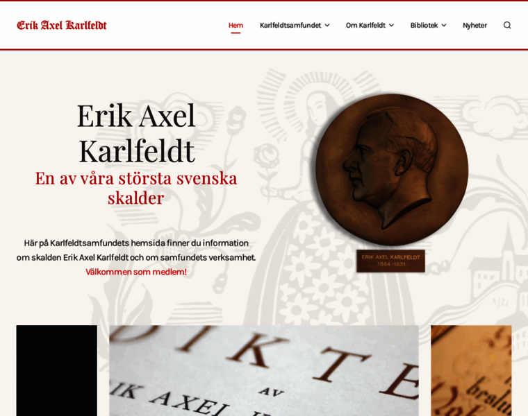 Karlfeldt.org thumbnail