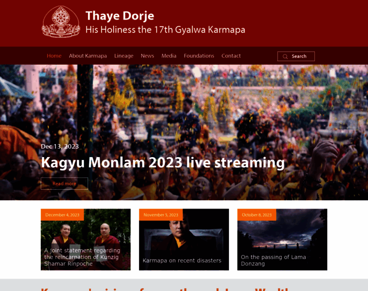 Karmapa.cz thumbnail