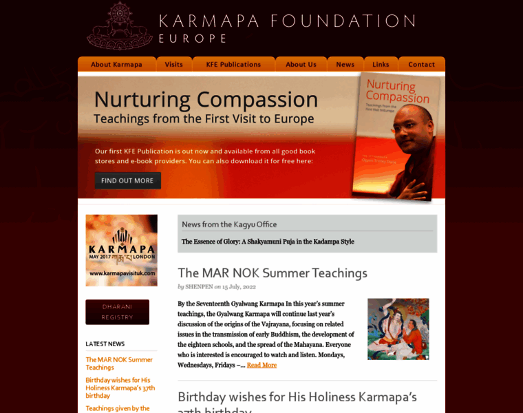 Karmapafoundation.eu thumbnail