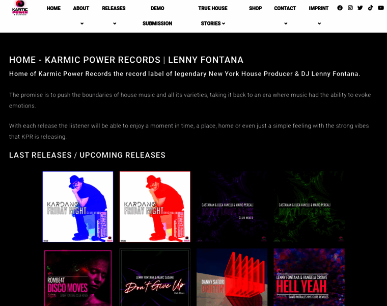 Karmic-power-records.com thumbnail