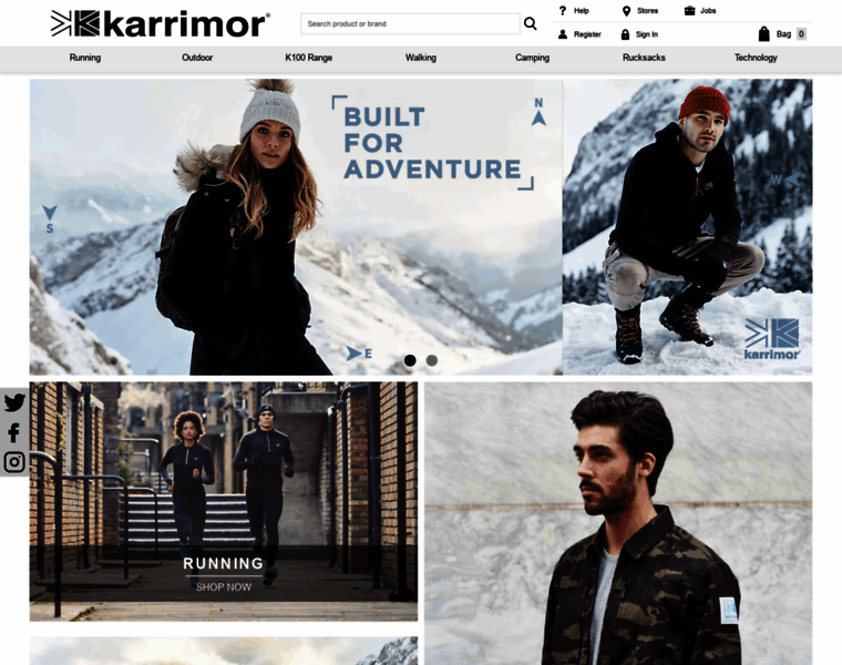 Karrimor.com thumbnail