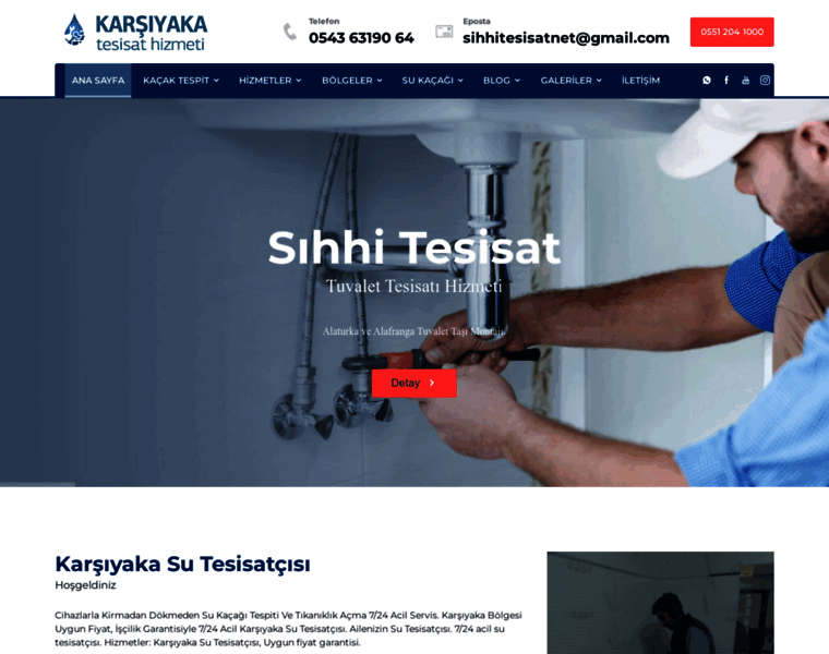 Karsiyakatesisat.com thumbnail