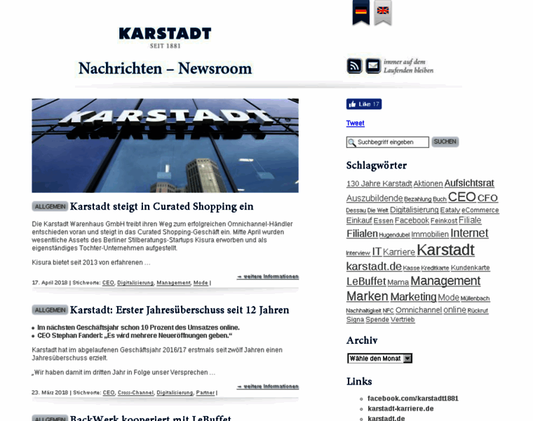 Karstadtnachrichten.de thumbnail