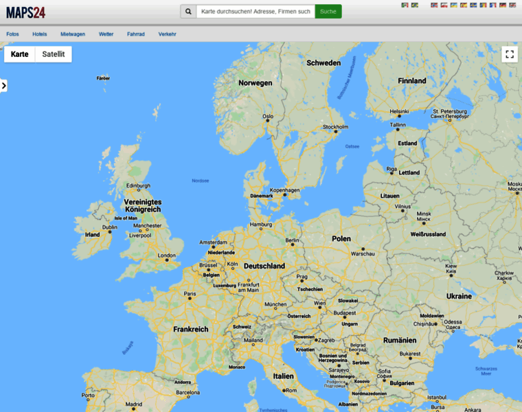 Karte.maps24.eu thumbnail