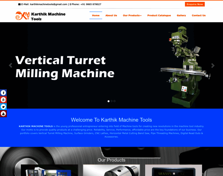 Karthikmachinetools.com thumbnail Karthikmachinetools.com thumbnail