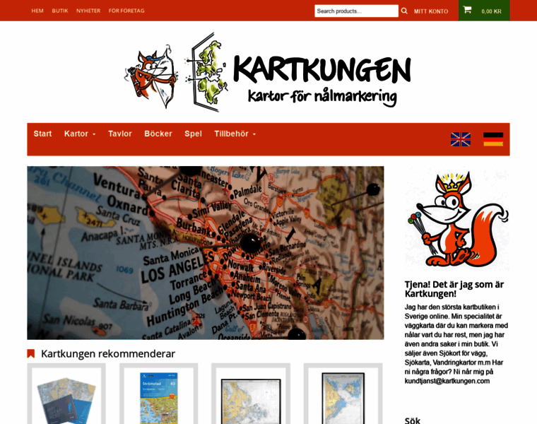 Kartkungen.com thumbnail