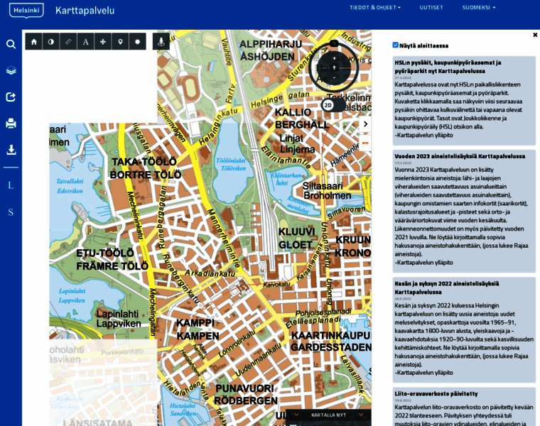 Kartta.hel.fi thumbnail