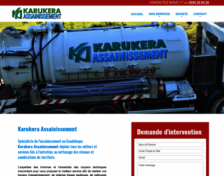 Karukera-assainissement.fr thumbnail