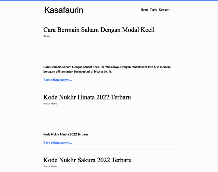 Kasafaurin.my.id thumbnail