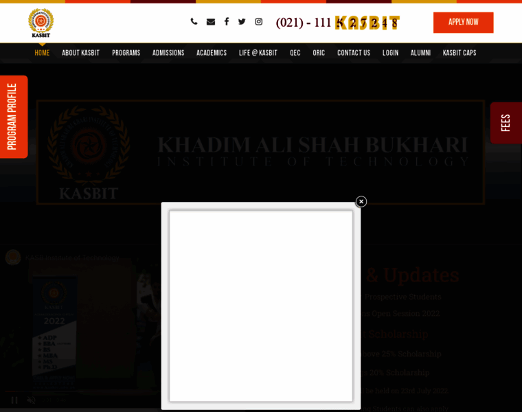 Kasbit.edu.pk thumbnail