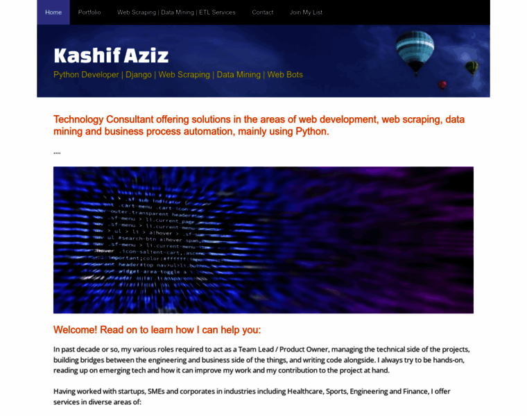 Kashifaziz.me thumbnail