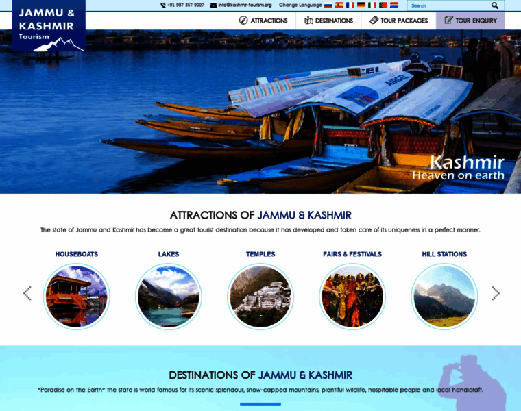 Kashmir-tourism.org thumbnail