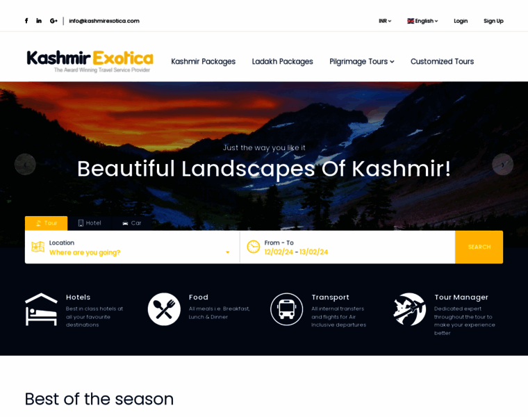 Kashmirexotica.com thumbnail