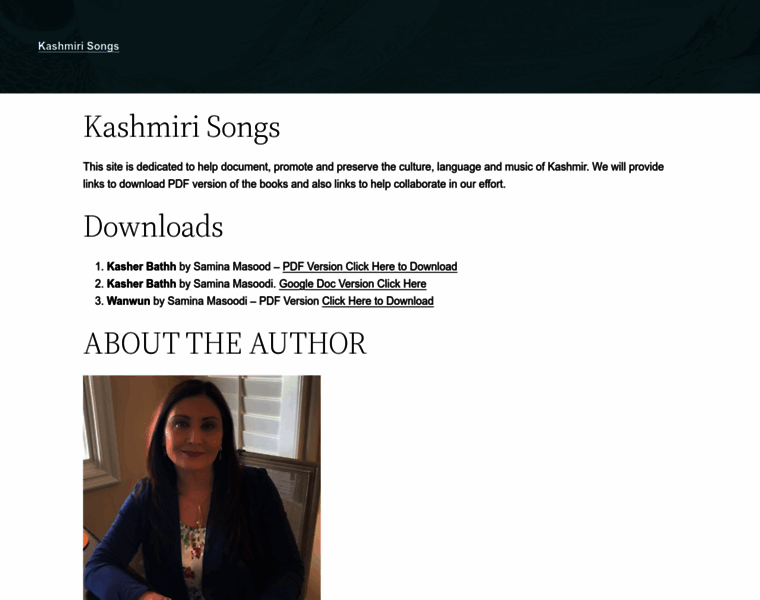 Kashmirisongs.com thumbnail