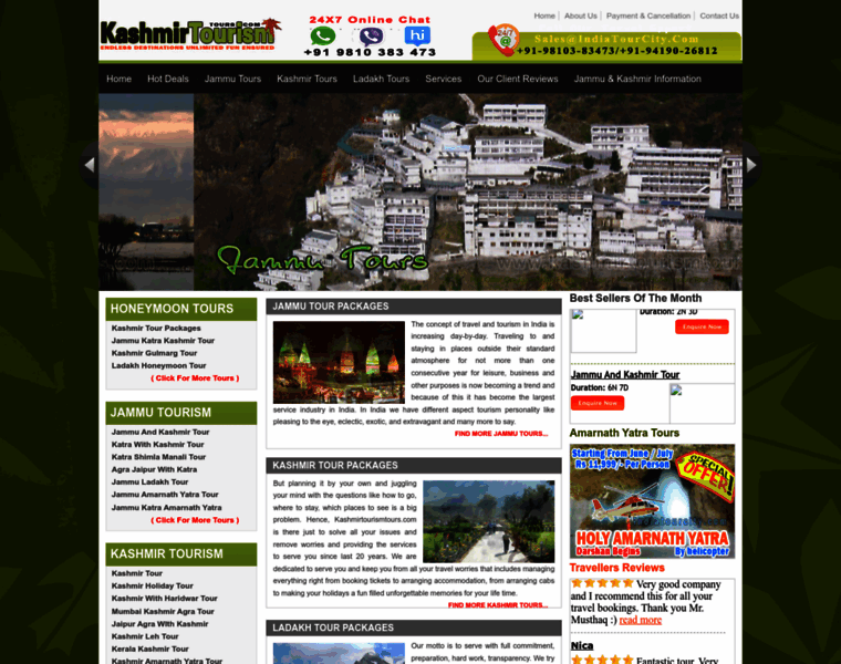 Kashmirtourismtours.com thumbnail