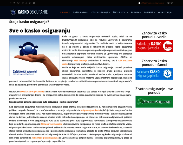 Kasko-osiguranje.rs thumbnail