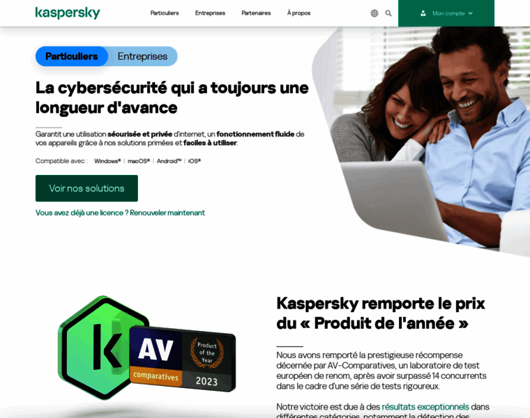 Kaspersky.fr thumbnail
