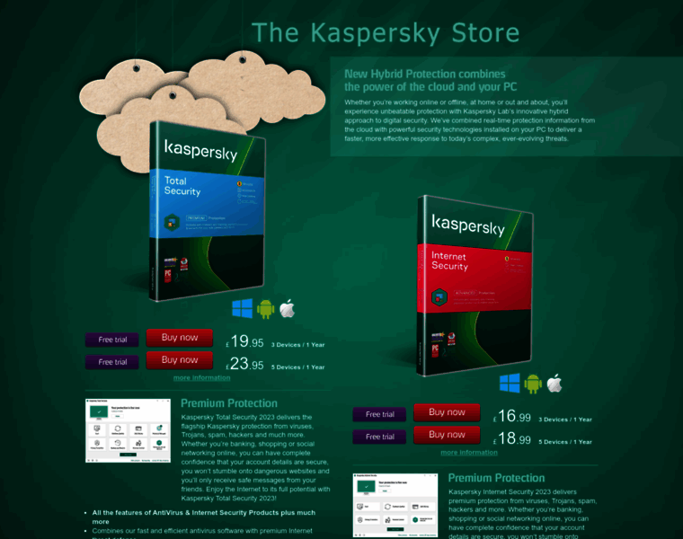 Kasperskyinternetsecurity.co.uk thumbnail