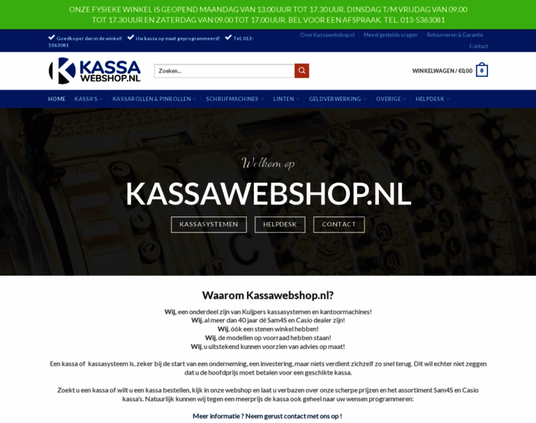 Kassawebshop.nl thumbnail