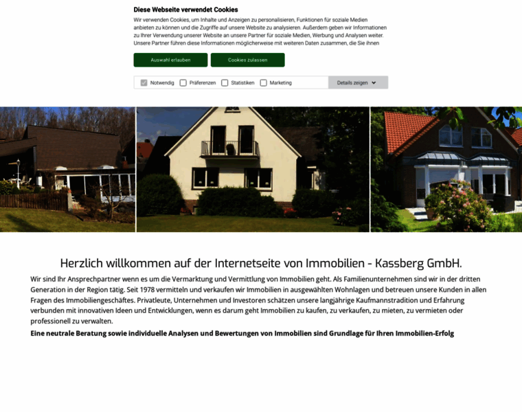 Kassberg-immobilien.de thumbnail