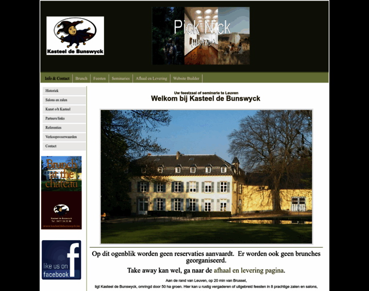 Kasteeldebunswyck.be thumbnail