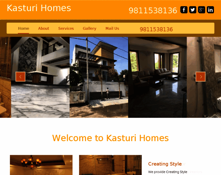 Kasturihomes.com thumbnail