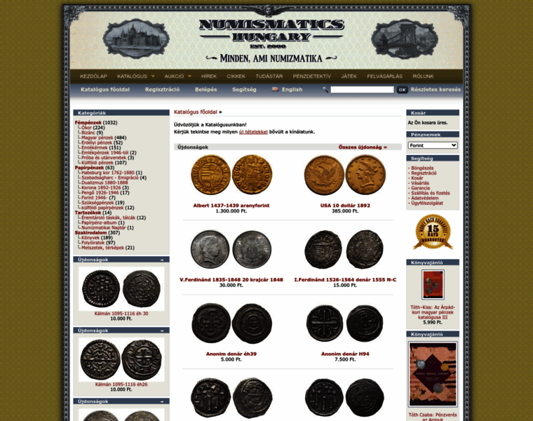 Katalogus.numismatics.hu thumbnail