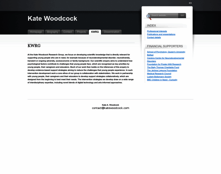 Katewoodcock.com thumbnail