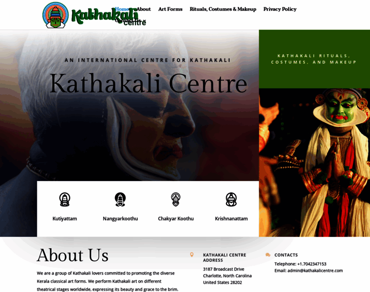 Kathakalicentre.com thumbnail