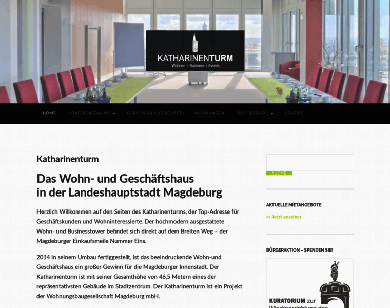 Katharinenturm-magdeburg.de thumbnail