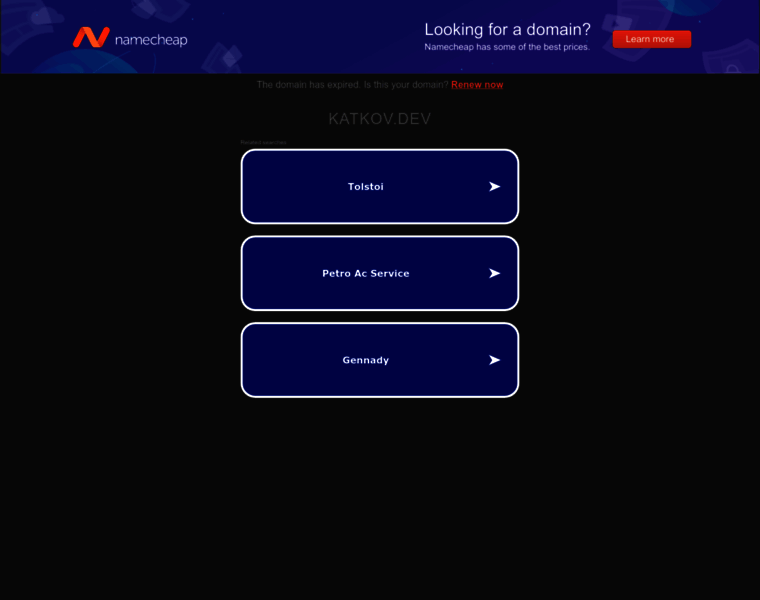 Katkov.dev thumbnail