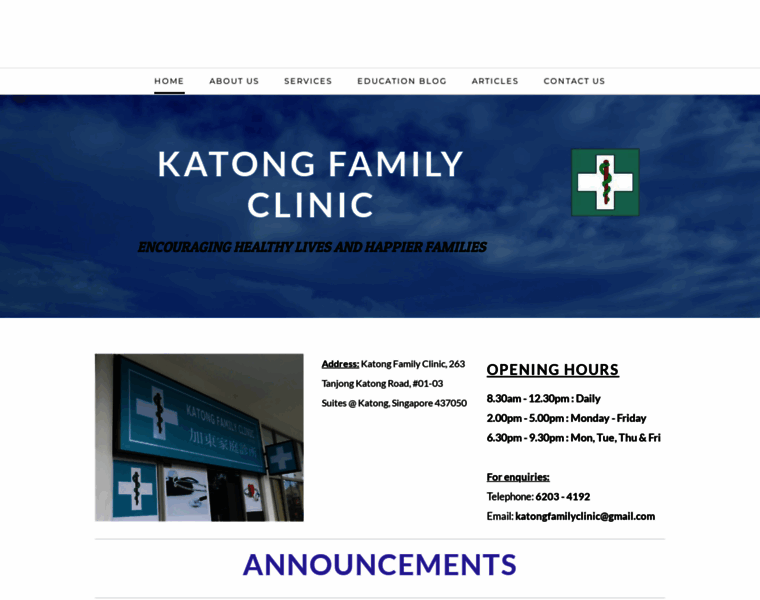 Katongfamilyclinic.com thumbnail