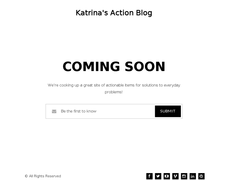 Katrinaaction.org thumbnail