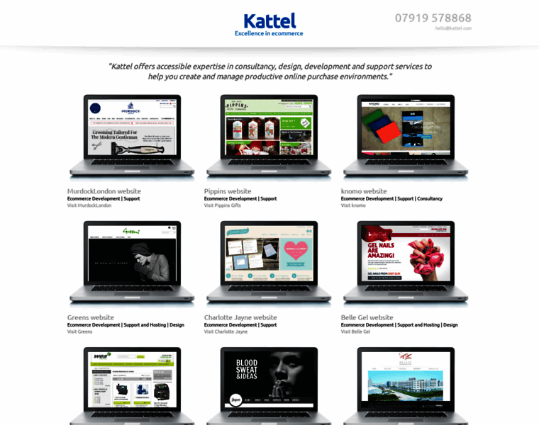 Kattel.com thumbnail