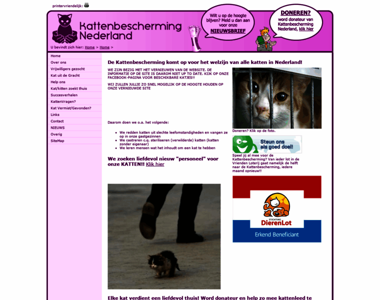 Kattenbescherming.nl thumbnail