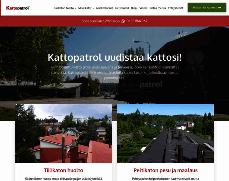 Kattopatrol.fi thumbnail