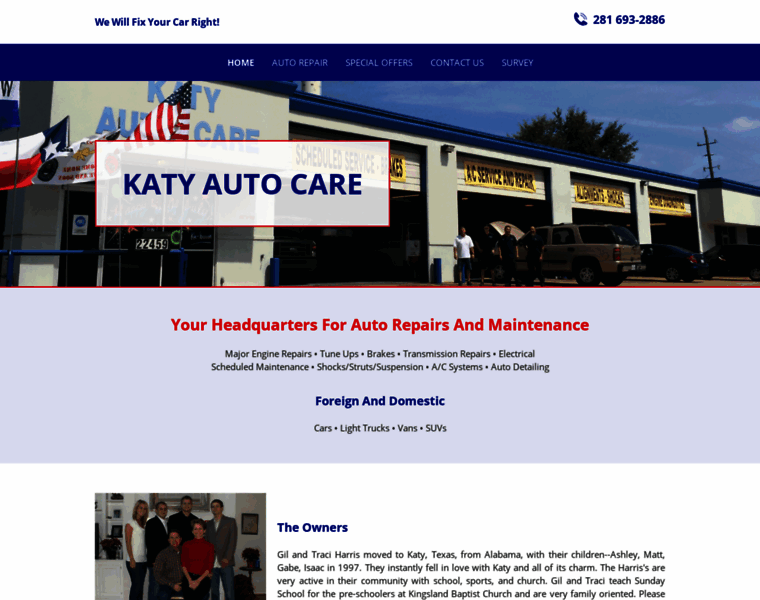 Katyautocare.com thumbnail