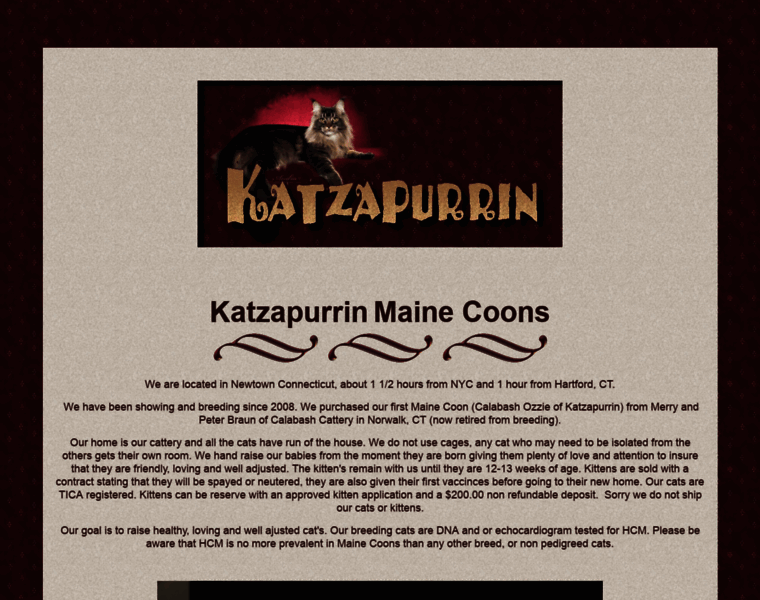 Katzapurrinmainecoons.com thumbnail