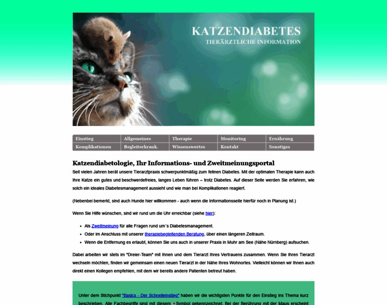 Katzendiabetes.info thumbnail