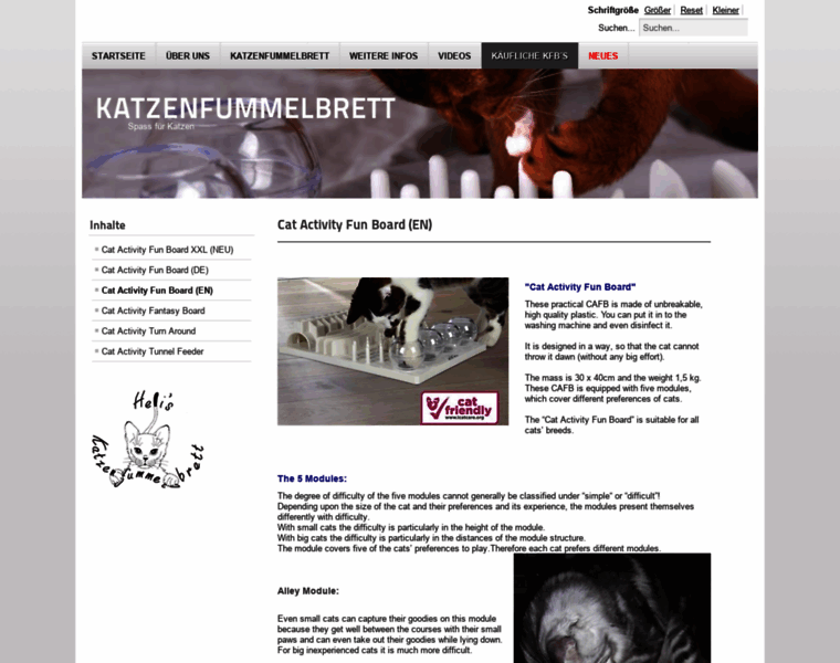 Katzenfummelbrett.ch thumbnail