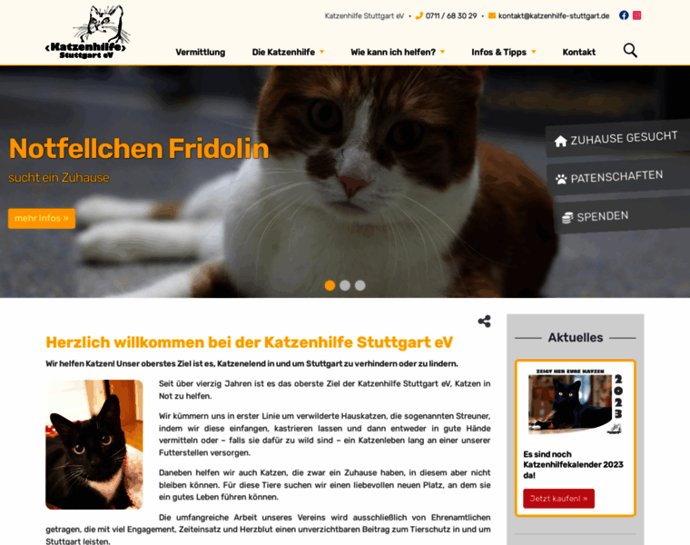 Katzenhilfe-stuttgart.de thumbnail